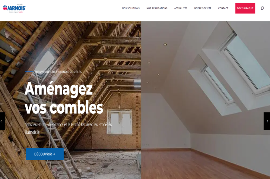 site comblesharnois.fr